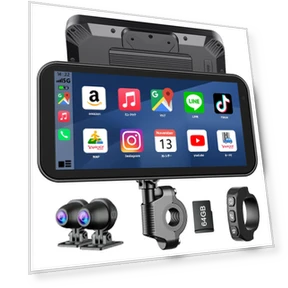 Motorcycle Dashboard with Touch Control — Rearview Video Systems, VANBAR