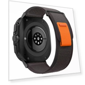 Nylon Watch Band Adjustable Loop Fastener Strap — Bands, Smartwatch 2025