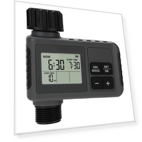 Programmable Digital Hose Timer — Automatic Irrigation, Fishine