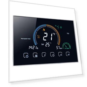 Programmable Smart WiFi Thermostat with LED Touch Screen — HVAC Controls, Fishine