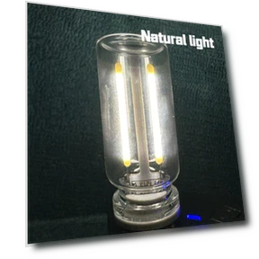 Retro USB LED Filament Touch Dimming Bulb — Incandescent, Breaki