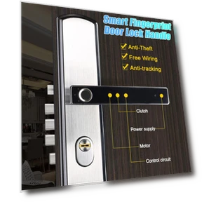 Smart Biometric Door Lock — Biometric Security, Pro DIY Tool