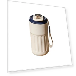 Smart Temperature Display Vacuum Insulated Cup — Beverage Warmers, NATAWA