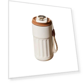 Smart Temperature Display Vacuum Insulated Cup — Beverage Warmers, NATAWA
