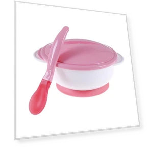 Suction Plate Set with Sensory Spoon — Kids' Utensils, outgoing