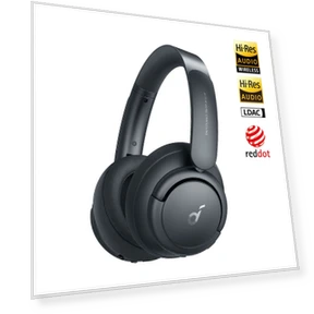 Active Noise Cancelling Headphones — Over-Ear Headphones, Soundcore