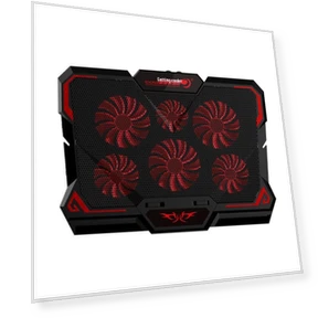 Cooling Stand with Touch Control and Six Fans — Cooling Pads & Fans, Polaris