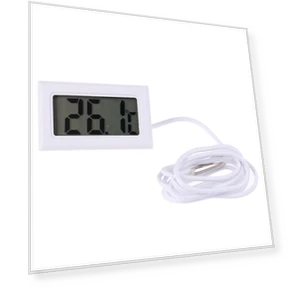 Digital LCD Display Thermometer with Probe — Thermometers, Mangti
