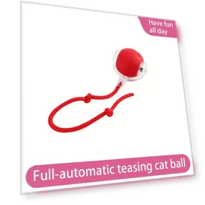 Interactive Ball Toy with Tail — Cat Playthings, Yoghurt