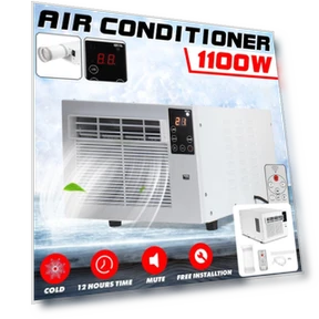 Portable Small Air Conditioner with Smart Remote Control — Cooling Solutions, Pro DIY Tool