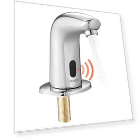 Touchless Bathroom Sink Faucet Sensor — Hands-Free Faucets, VEVOR