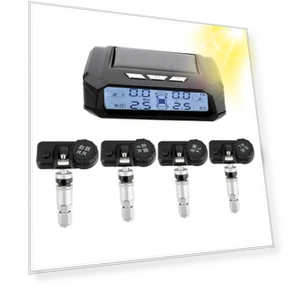 Tyre Pressure Monitor with Temperature Warning — TPMS Sensor Replacements, LEEPEE