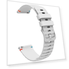 Universal 20mm Silicone Watch Strap — Bands, Smartwatch 2025