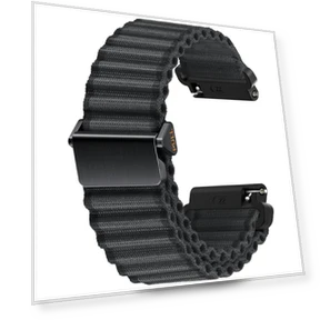 Wave Design Nylon Wrist Band — Bands, Smartwatch 2025