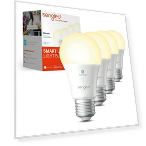 Alexa Light Bulb, Bluetooth Mesh Smart Light Bulbs, Dimmable LED Bulb E26 A19, Soft White 800LM, Certified for Humans... — LED, Sengled