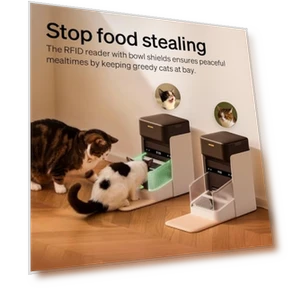 Automatic Cat Feeder with Collar Tag Activation — Smart Pet Feeders, PETLIBRO