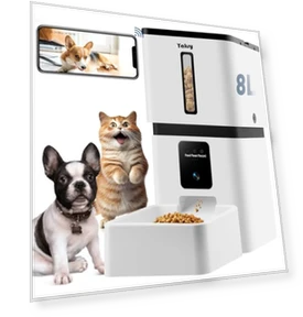 Automatic Pet Feeder with Camera and WiFi — Smart Pet Feeders, Yakry