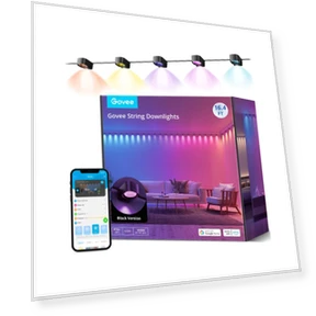 RGBIC String Downlights — Outdoor String Lights, Govee