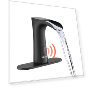 Touchless Bathroom Sink Faucet — Touch On Faucets, VEVOR