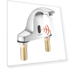 Touchless Bathroom Sink Faucet — Touch On Faucets, VEVOR