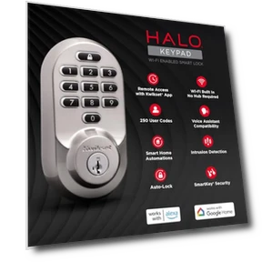 Wi-Fi Smart Lock with Keyless Entry and Geofence Auto-Unlock — Keyed Locksets, Kwikset