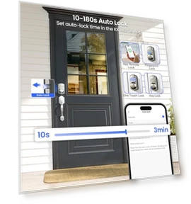 Built-in WiFi Fingerprint Smart Lock — Deadbolts, Veise