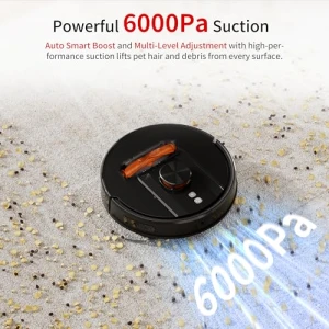 Robot Vacuum and Mop Combo with Self-Emptying — Robot Vacuum, TRDIOL