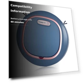 Robot Vacuum Mop Combo with Auto Obstacle Avoidance — Smart Cleaning Robots, Generic