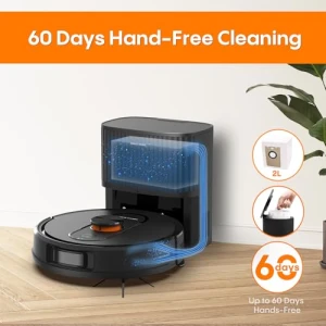 Self-Emptying Robot Vacuum and Mop — Robot Vacuum, eitton