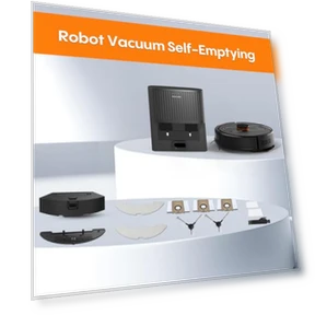 Self-Emptying Robot Vacuum and Mop — Smart Cleaning Robots, eitton
