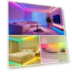 Smart IC COB LED Strip Light Kit — LED Strips, LANXEE