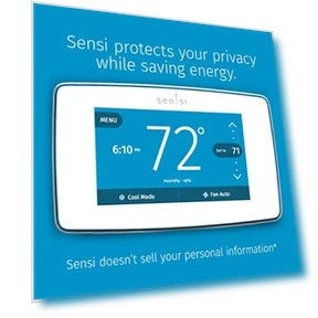 Smart Thermostat with Touchscreen Color Display — Smart Climate Control, Emerson