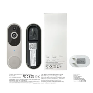 Video Doorbell Camera with Two Way Audio, AI Motion Detection, Night Vision and Cloud Storage — Video Doorbell, Orbitell