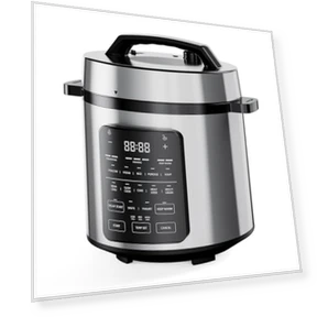 12-in-1 Electric Pressure Cooker 6 QT Stainless Steel Multi Cooker — Electric Pressure Cookers, DUMOS