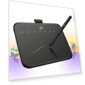 Drawing Tablet with Battery-Free Stylus — Digital Drawing Tools, XP-Pen
