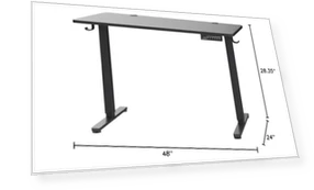 Height Adjustable Electric Standing Desk — Workspace Solutions, ErGear