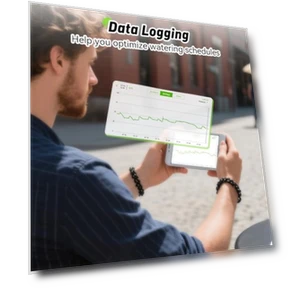 Smart Digital Wireless Plant Moisture Meter with WiFi Hub Kit — Humidity Meters, RainPoint