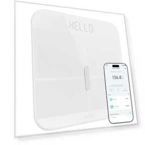 Smart Scale for Body Weight, BMI, Body Fat, Muscle Mass, Heart Rate Monitor — Digital Scales, Wyze