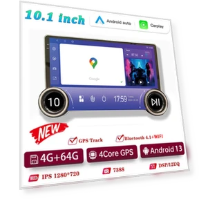 10.1-inch Car Radio Multimedia Player — Stereo Receivers, Auto Accessories Home