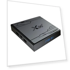 4K Android Smart TV Box with Remote Control — Streaming Devices, X96