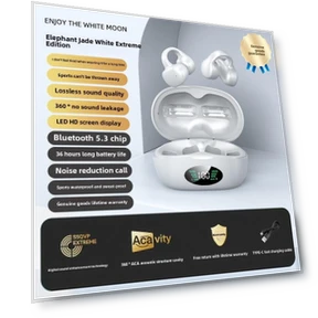 Bluetooth Clip-On Headphones — In-Ear Headphones, Pento Smart