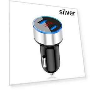 Car Charger with LCD Display — Vehicle Power Solutions, ESSAGER