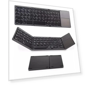 Compact Wireless Bluetooth Keyboard with Touchpad — Keyboards, Computer boost
