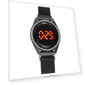Fashion Women's Watch with Touch Screen and LED Backlight — Timepieces, Various wearables
