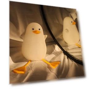 Night Light Touch Silicone Bedroom Table Lamp — Night Lights, Little Fat Duck