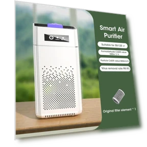 Smart Air Purifier — Activated Carbon Air Purifiers, Cozy Cottage-Relax