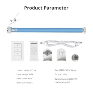 Smart Blinds Motor for 38mm Tube, Blindsmart
