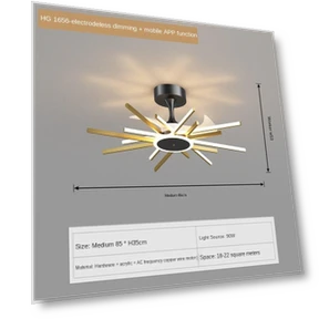 Smart Ceiling Fan with Light — Ceiling Fan Lighting Solutions, Yuda Lighting