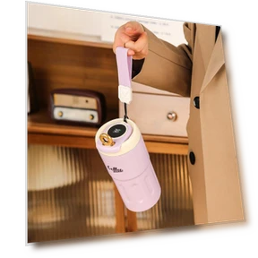 Smart Temperature Display Vacuum Cup — Beverage Warmers, TOP HOME