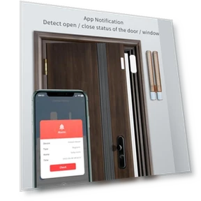 Smart WiFi Door Sensor — Access Control Sensors, XFOX